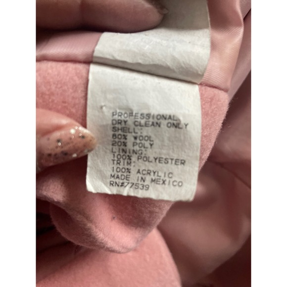 Trilogi Collection Pink Trim Coat with Matching Hat & Muff Set - Picture 15 of 16